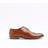 River Island Mens Brown Leather Derby Brogue Shoes - 6