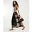 River Island Printed Beach Maxi Skirt - Black