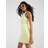 River Island Womens Yellow Sleeveless Shift Mini Dress - Yellow