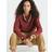 River Island Womens Red Slouch Jumper - Red