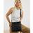 River Island Monogram Messenger Bag - Black Patent