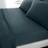 Hotel 230 Thread Count 100% Cotton Sateen Fitted - Ink Bed Sheet Blue