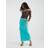 River Island Womens Satin Maxi Skirt - Blue