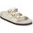 Birkenstock Florida Exquisite Natural Leather Patent - High Shine Ecru
