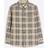 River Island Boys Shinjuku Check Shirt - Beige