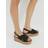 River Island Womens Cross Strap Wedge Sandals - Black