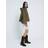 River Island Womens Waxed Cape Jacket - Khaki