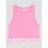 River Island Girl Waistband Tank Top - Pink