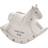Bambino White Resin Money Box P7751