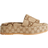 Gucci Platform Slide - Camel/Dark Brown