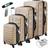 Kesser Hard Suitcase 3 delar - Champagner