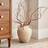 Dunelm Textured Ceramic Urn Natural Vase