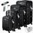 Kesser Hard Suitcase Set of 4 - Black