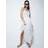 River Island Cream Sleeveless Embroidered Midi Dress - Womens
