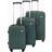 Cavalet Rhodos Suitcase - 3 delar - Dark Green