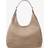 Michael Kors Large Nubuck Hobo Shoulder Bag - Natural