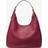 Michael Kors Large Pebbled Leather Hobo Shoulder Bag - Purple