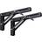 Symple Stuff Folding Shelf Brackets 2 Pcs Heavy Duty 35cm H x 16.9cm W x 2.5cm D