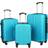 Groundlevel Delta Stripe Set of 3 - Turquoise