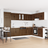 vidaXL Kitchen Cabinet Set