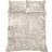 Catherine Lansfield Crushed Duvet Cover Natural (230x220cm)