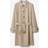 Burberry Long Gabardine Car Coat - Beige