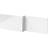 Balterley 1700mm Gloss White L Shape Shower Bath MDF Panel
