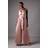 Coast Satin Lace Mix Jumpsuit - Dusky Pink
