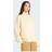 adidas Originals Linear Logo Half Zip Sweat - Cream White