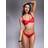 Boux Avenue Knot Front Bikini Top - Red