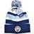 Manchester City FC Bronx Bobble Knitted Hat One Size
