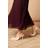 Oasis Manuela Faux Patent Bow Detail High Stiletto Heel Court Shoes - Beige