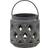 Hill Interiors Amalfi Grey Lattice One Size Lantern
