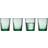 Lyngby Glas Vienna Vandglas 30 cl 4-pak Green Drikkeglas 30cl 4stk