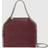 Stella McCartney Shaggy Deer Tote Handbag Uld - Rød