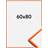 Walther New Lifestyle Akrylglas Orange 60x80 cm Ramme