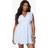boohoo Womens Plus Ditsy Tie Detail Plunge Corset Skater Dress - Purple