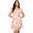 boohoo Womens Chiffon Floral Ruffle Bardot Mini Dress - White