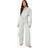 boohoo Womens Green Stripe Crop Shirt and Drawstring Waist Trouser - Ord