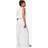boohoo Womens Bridal Cheesecloth Ruffle Halterneck Top And Trouser Set - White