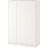 IKEA Kleppstad White Garderobeskab 117x176cm