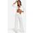 boohoo Womens Oversized Shirt And Trouser Beach Co-Ord - White