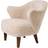 Audo Copenhagen Ingeborg Sheepskin/Moonlight/Smoked Oak Fåtölj 76cm