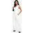 boohoo Womens Petite Essentail Flare Leg Trouser - White