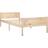 vidaXL Solid Pine Sängram 96X206cm