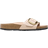 Birkenstock Madrid Big Buckle Natural Leather Patent High Shine - New Beige