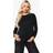 boohoo Womens Maternity Split Hem Long Sleeve T-Shirt 16