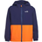 Peter Storm Kid's Colour Block Waterproof Jacket - Navy