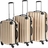 tectake Lightweight 3 stk. - Champagne