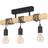 Eglo Townshend Black/Natural Pendant Lamp 55cm